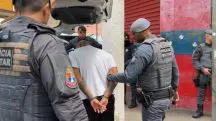 Os presos foram levados pela Polícia Militar ao Instituto Médico-Legal (IML), para a realização exames periciais | Foto: Divulgação/Secretaria de Segurança Pública