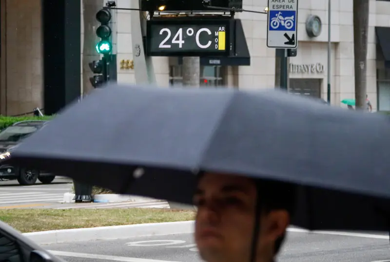 São Paulo registra chuva nesta sexta-feira