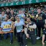 A parceria do time com o Coritiba iniciou em 2011 | Foto: Divulgação/Coritiba Crocodiles