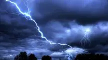 Tempestade com raios