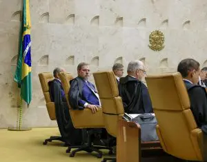 Toffoli em sessão no STF