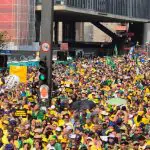 Manifestante no dia 7 de setembro neste sábado, 7 | Foto: Tauany Cattan/Revista Oeste