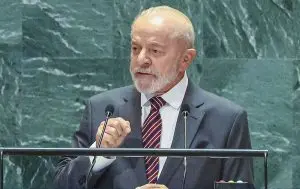 Lula na abertura da Cúpula do Futuro da ONU: comitiva inclui mais de 100 pessoas | Foto: Ricardo Stuckert / Presidência da República