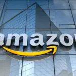 Foto do logotipo da Amazon