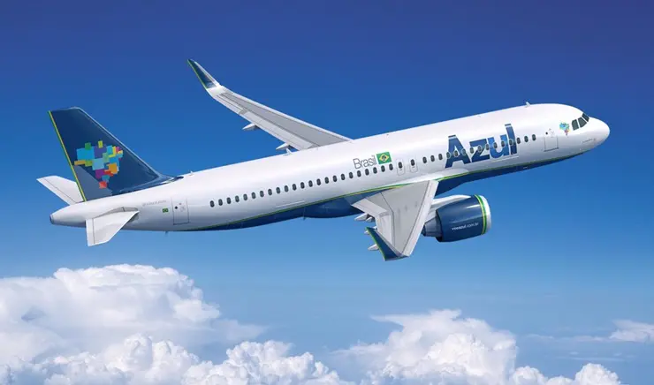 Azul confirma potencial troca de dívida por participação societária na empresa | Foto: Reprodução/Airbus