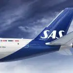 A linha é operada pela companhia Scandinavian Airlines | Foto: Divulgação/SAS