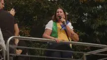 Bia Kicis durante ato pela anistia na Avenida Paulista - 7/9/2024 | Foto: Reprodução/YouTube