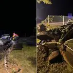 Velocímetro de carro de brasileiros travou em 180 km/h na França | Foto: Reprodução/Redes sociais
