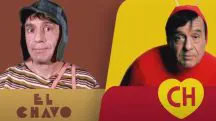 Imagem de divulgação, com destaques aos personagens Chaves e Chapolin, para indicar que a volta das séries homônimas à TV — dos Estados Unidos — por meio do canal UniMás