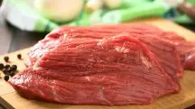 corte de carne bovina