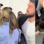 Vídeos publicados nas redes sociais mostram o momento da agressão | Foto: Reprodução/Redes sociais