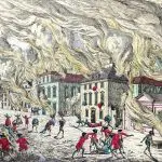 Incêndio destruiu grande parte da cidade | Foto: Franz Xaver Habermann/Wikimedia Commons