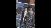 Greta Thunberg foi detida pela polícia da Dinamarca | Foto: Reprodução/Redes sociais