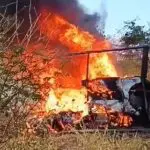 Acidente com helicóptero aconteceu em área de mata de Caruaru (PE) | Foto: Reprodução/Redes sociais
