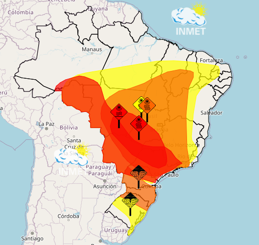 Mapa Inmet