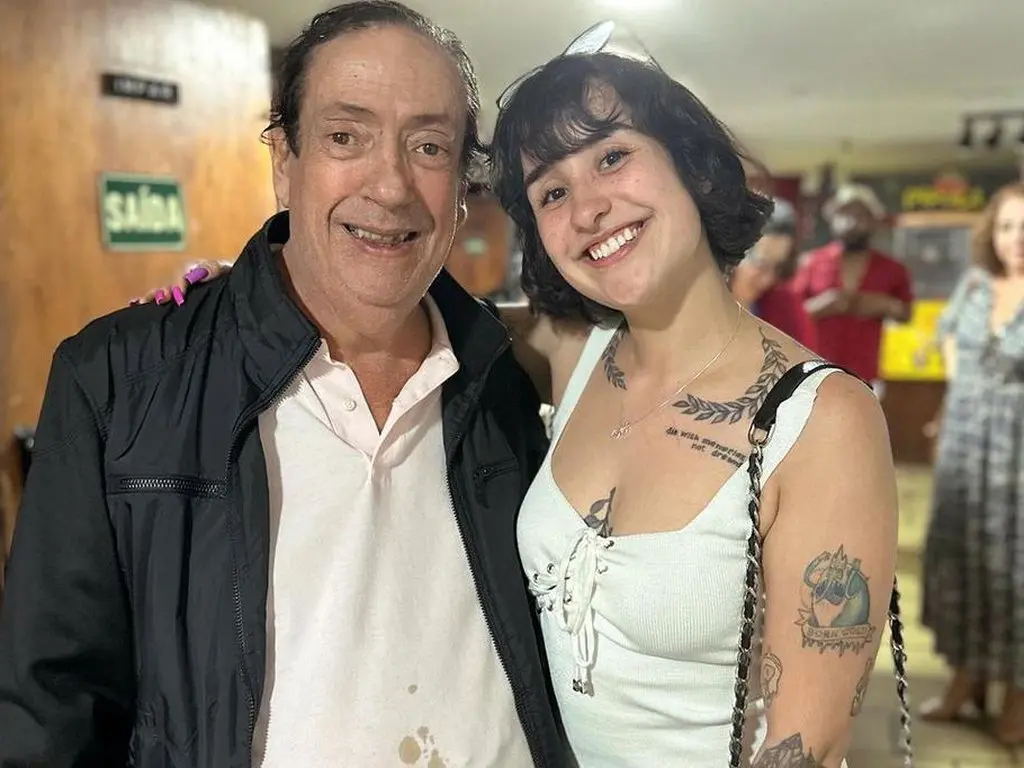 Foto de Marcos Oliveira e Martina Oliveira