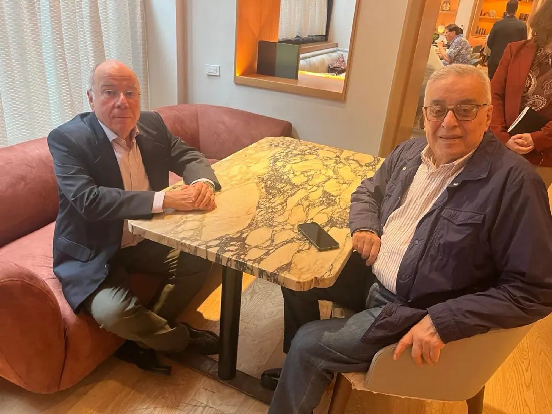 mauro vieira e o chanceler do líbano