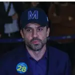 O candidato Pablo Marçal concede entrevista depois d o debate organizado pela Rede TV e pelo UOL entre candidatos do primeiro turno das eleições para prefeito da cidade de São Paulo realizado nos estúdios da emissora em Osasco (SP) — 17/9/2024 | Foto: Yuri Murakami/Fotoarena/Estadão Conteúdo