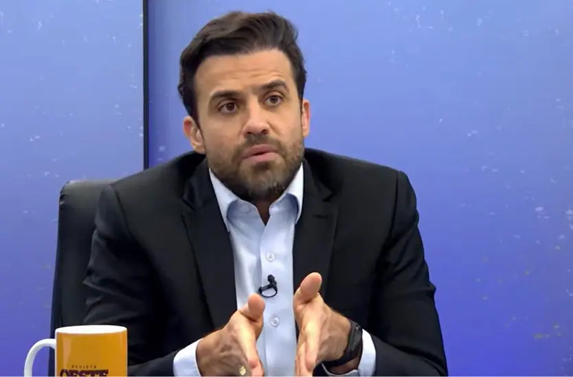 Pablo Marçal foi o primeiro entrevistado das sabatinas da Revista Oeste | Foto: Reprodução/Revista Oeste
