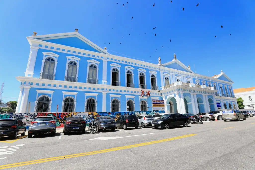 Sede da Prefeitura de Belém: gastos com assessores cresceram 470% em comparação com a gestão anterior | Foto: Divulgação/Agência Cenarium