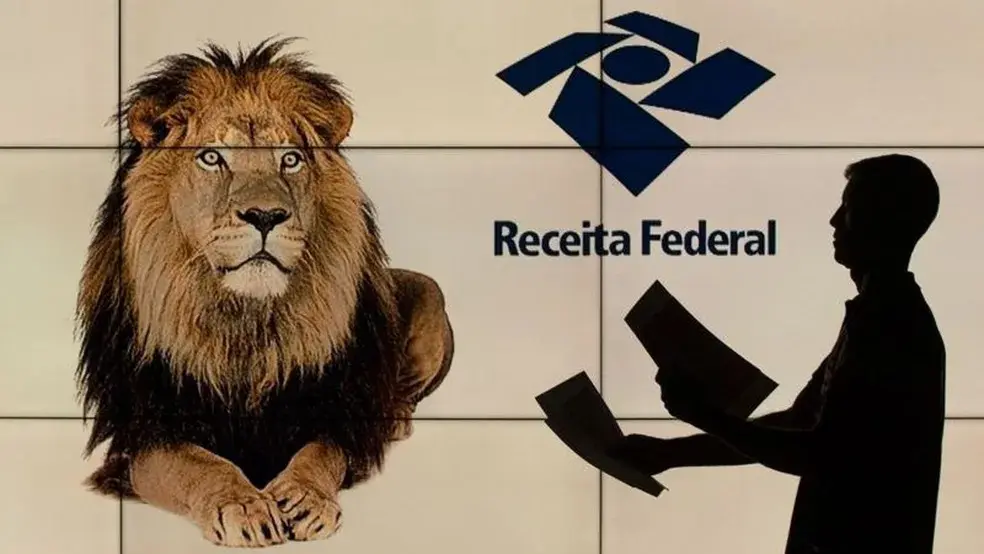 Receita com o contribuinte e o Leão | Foto: Divulgação/Agência Brasil