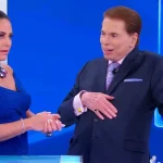 Foto de Silvia Abravanel e Silvio Santos