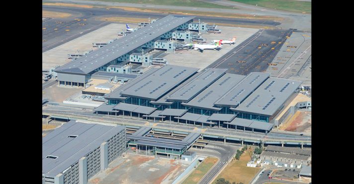 Vista aérea do Aeroporto de Guarulhos, em São Paulo | Foto: Divulgação/GRU Airport