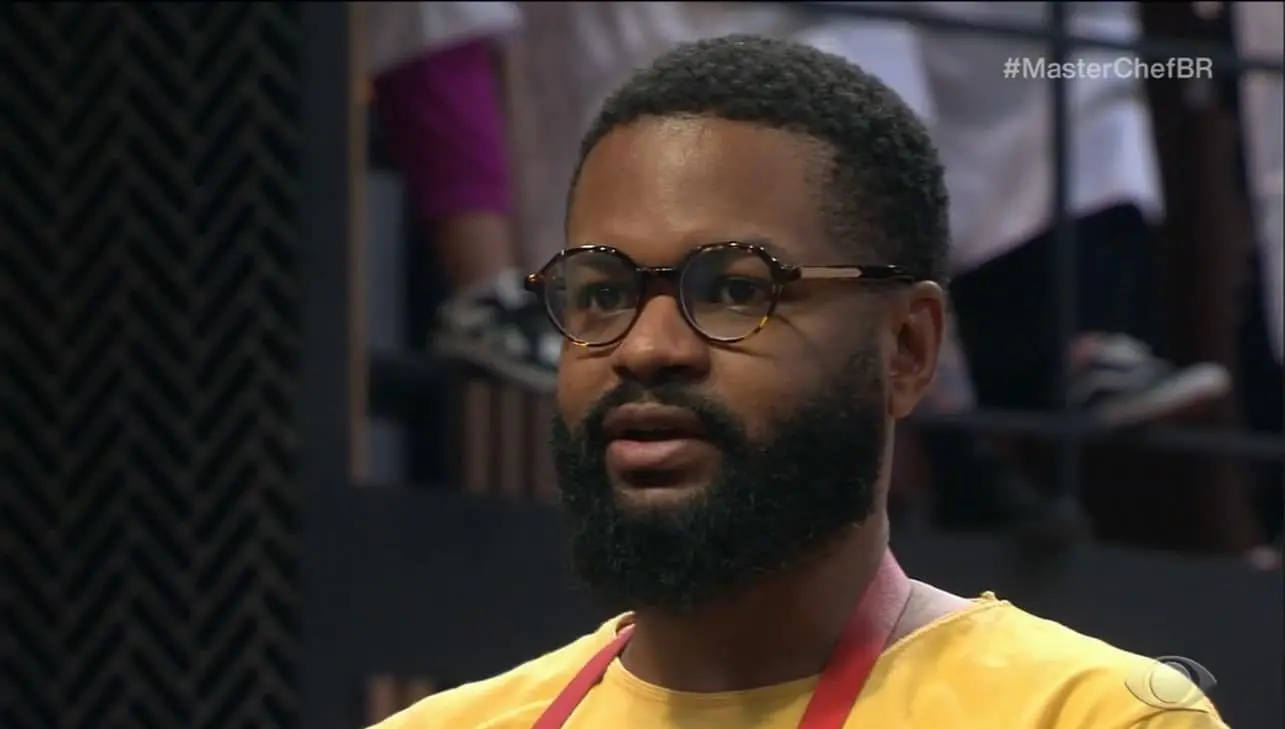 Foto de Vinícius de Oliveira no MasterChef