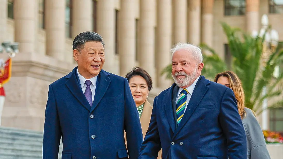 Lula e Xi Jinping se unem pela paz na Ucrânia | Foto: Ricardo Stuckert/PR