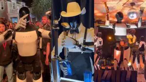 Imagens do robô Optimus