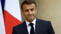 Emmanuel Macron, presidente francês, no Palácio do Eliseu, em Paris, França. Dia 3 de outubro de 2024 | Foto: Reuters/Sarah Meyssonnier