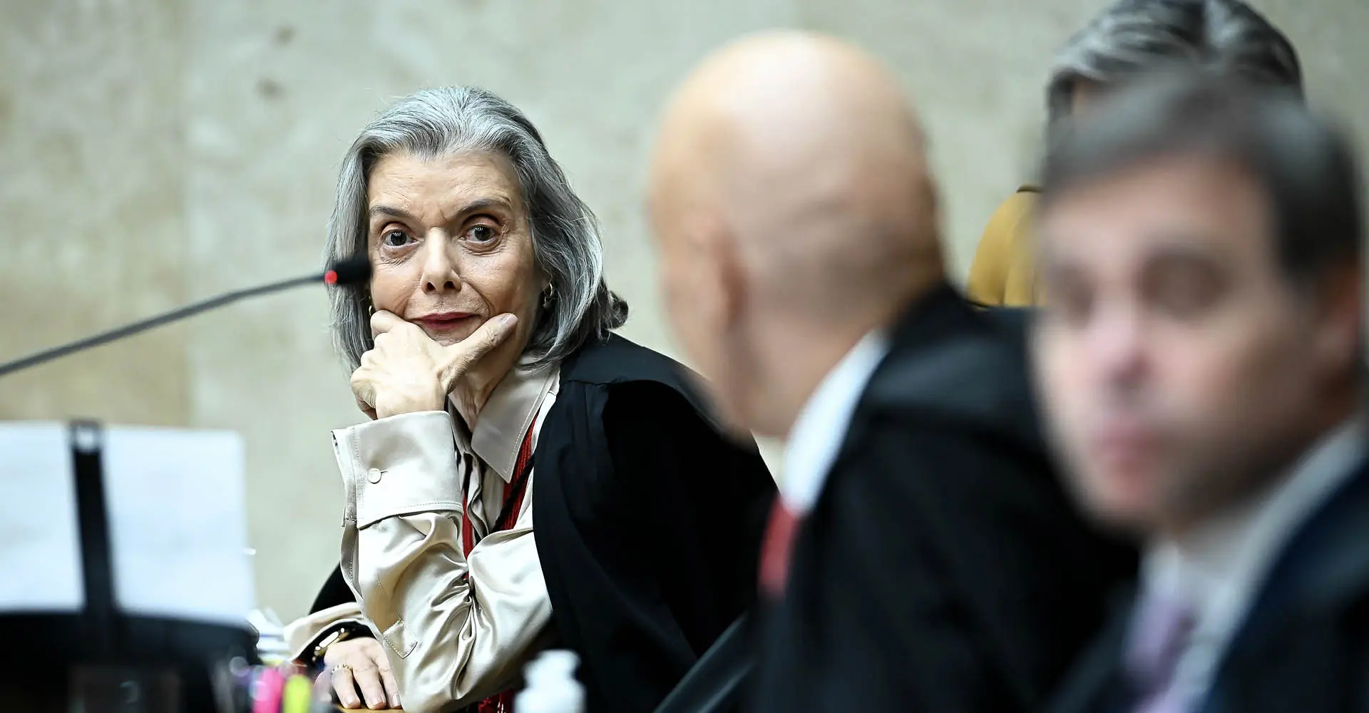 Ministra do STF Cármen Lúcia votou de acordo com a decisão de Moraes quando do bloqueio do Twitter/X em 31 de agosto | Foto: Ton Molina/Estadão Conteúdo