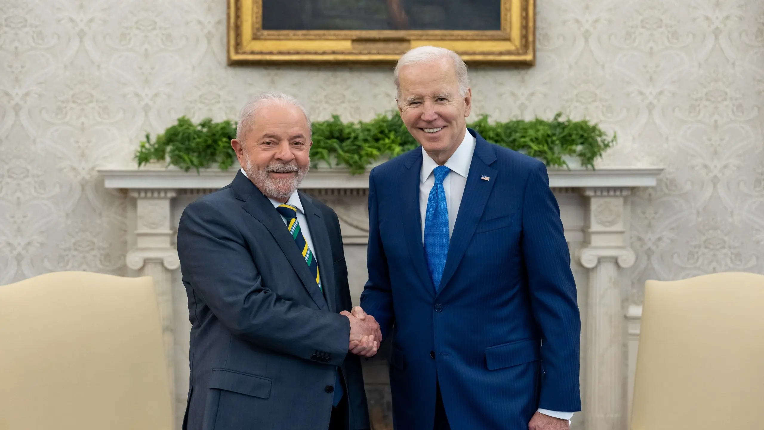 Lula e Biden são aliados pela censura no Brasil, diz Shellenberger | Foto: Divulgação/Casa Branca