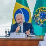 Presidente da República, Luiz Inácio Lula da Silva, durante reunião, no Palácio do Planalto, em Brasíli
