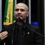 Cleitinho Azevedo (Republicanos-MG) durante sessão no Senado Federal | Foto: Jefferson Rudy/Agência Senado