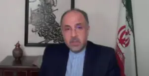 O embaixador do Irã, Adbollah Nekounam Ghadirli
