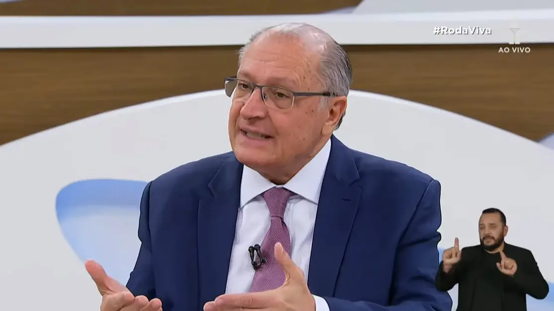 Geraldo Alckmin no
Roda Viva