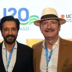 Aldo Rebelo (à esquerda) e Ricardo Nunes (à direita)