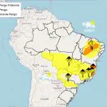 Alerta do Inmet de tempestade para esta terça-feira, 29