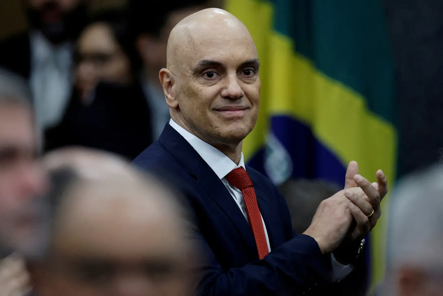 Alexandre de Moraes, em participação de uma cerimônia no Conselho Nacional de Justiça em Brasília - 3/9/2024 | Foto: Adriano Machado/Reuters