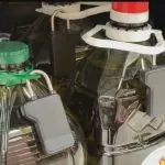 Azeite com cadeado antifurto em supermercado de Portugal