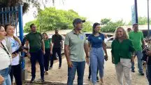 Vice-prefeito e candidato à reeleição, Arthur Henrique chega com a família para votar nas eleições à Prefeitura de Boa Vista (RR) | Foto: Reprodução/Redes sociais