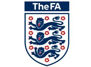 Brasão da Football Association (Associação de Futebol), a mais antiga do mundo