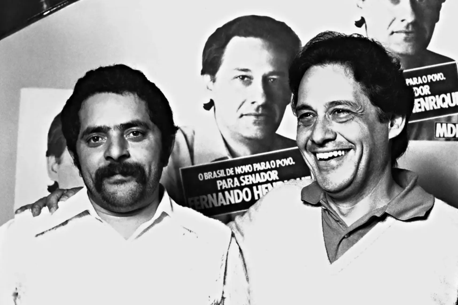 Lula ao lado de Fernando Henrique Cardoso | Foto: Acervo FHC