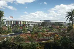 Projeto da nova embaixada dos Estados Unidos | Foto: The U.S. Department of State Bureau of Overseas Buildings Operations