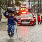Chuvas fortes em Porto Alegre