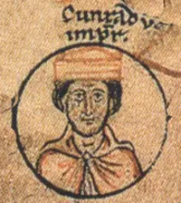 Imperador Conrado II, pai de Henrique III | Foto: Reprodução/Wikimedia Commons