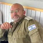 David Ram, militar de Israel, concede entrevista a Oeste
