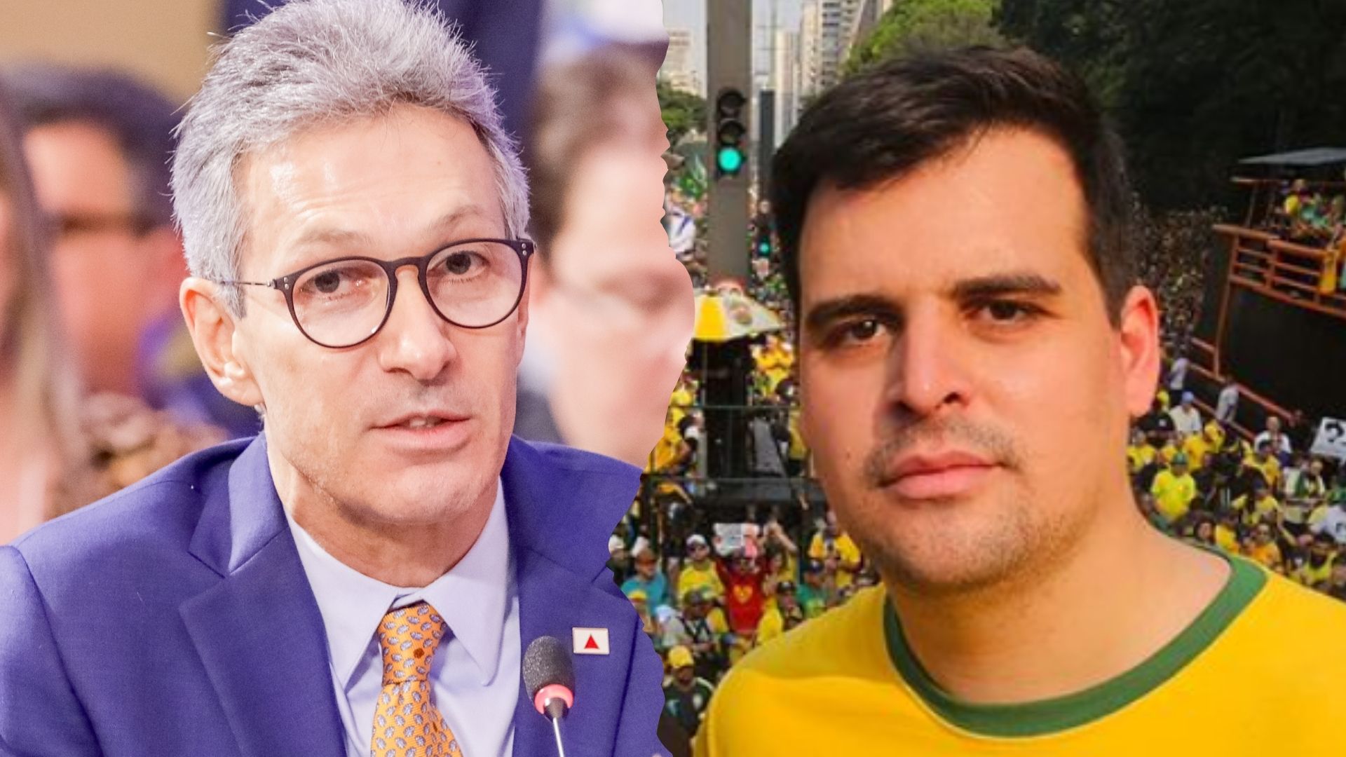 Romeu Zema e Bruno Engler