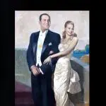 Juan Domingo e Evita Perón, da Argentina